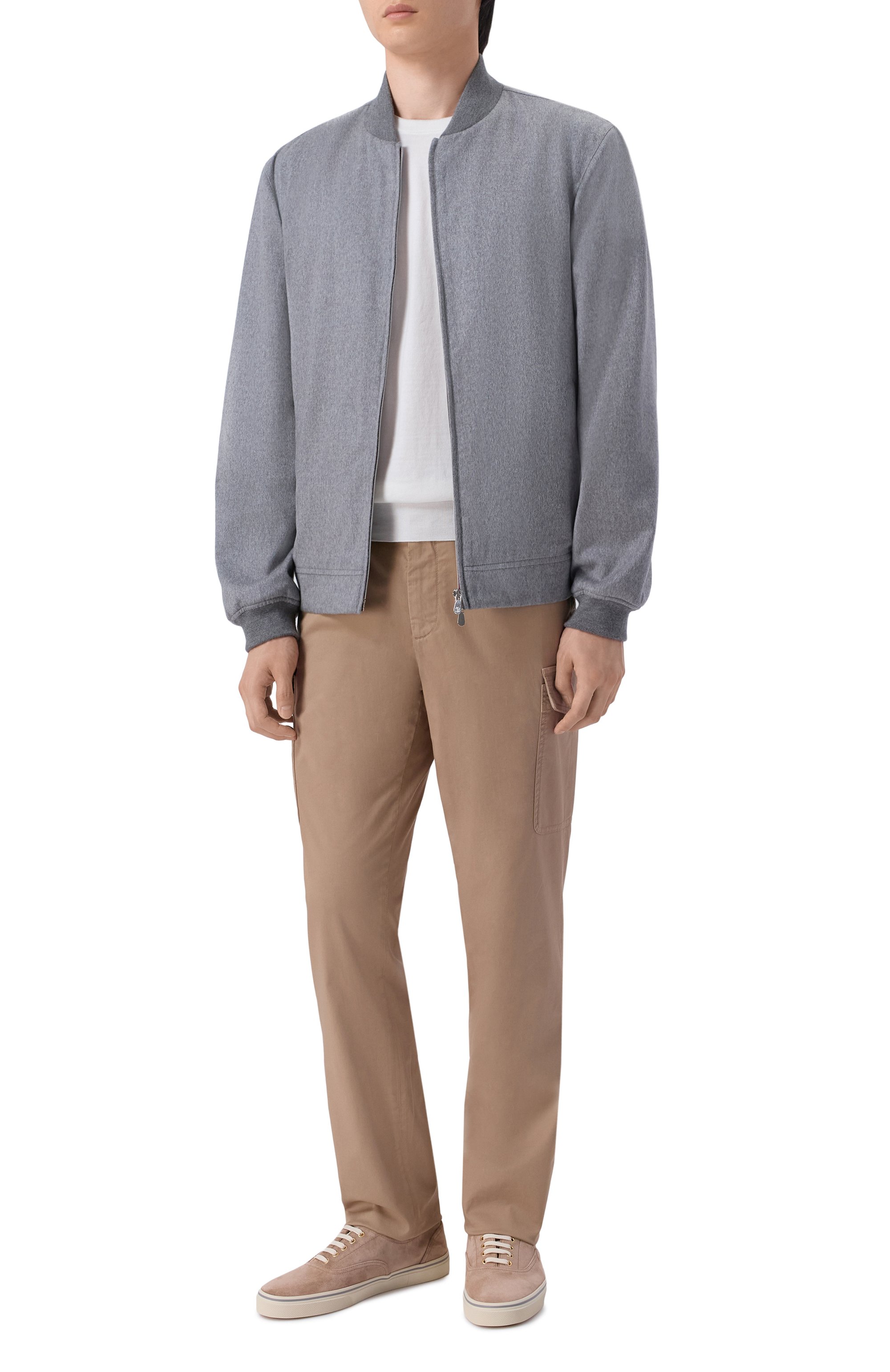 Замшевые кеды BRUNELLO CUCINELLI, арт. MZUPIGZ334, фото 2