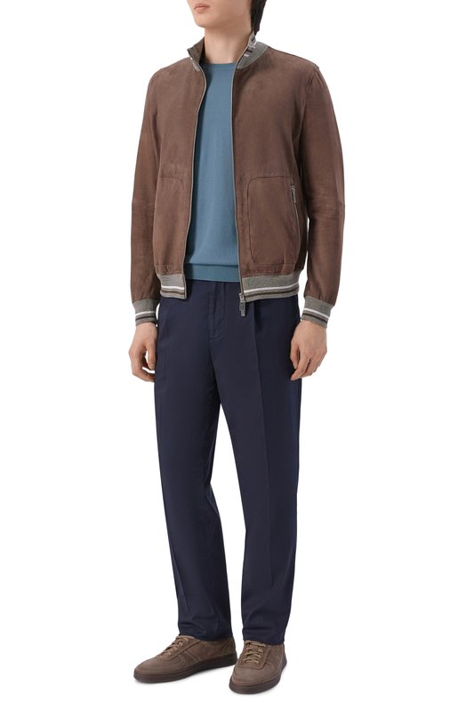 Хлопковый джемпер Gran Sasso 43154/20731 Голубой  43154/20731 Фото 2