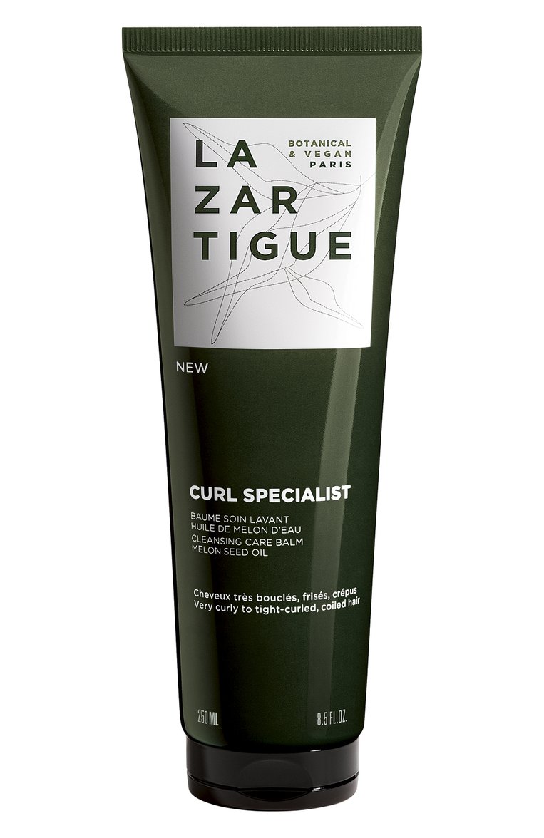 Шампунь-крем для кудрявых волос curl specialist (250ml) LAZARTIGUE бесцветного цвета, арт. 10L01220C | Фото 1 (Нос: Не проставлено; Региональные ограничения белый список (Axapta Mercury): Не проставлено; Назначение: Для волос; Тип продукта: Шампуни; Тип волос: Кудрявые)