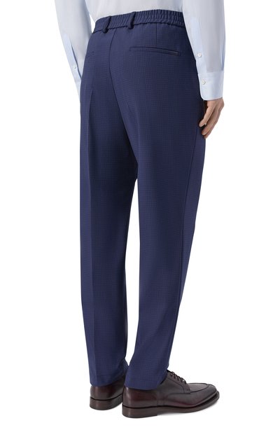 Брюки BOSS темно-синего цвета по цене 29950 руб., арт. 50556765, фото 4 Брюки BOSS, арт. 50556765, фото 4