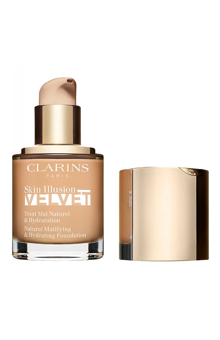 Увлажняющий тональный крем с матовым покрытием skin illusion velvet, 108.3n organza (30ml) CLARINS  цвета, арт. 80079900 | Фото 3 (Нос: Не проставлено; Финишное покрытие: Матовый; Региональные ограничения белый список (Axapta Mercury): Не проставлено; SPF фильтр: Минимальный (0-5))