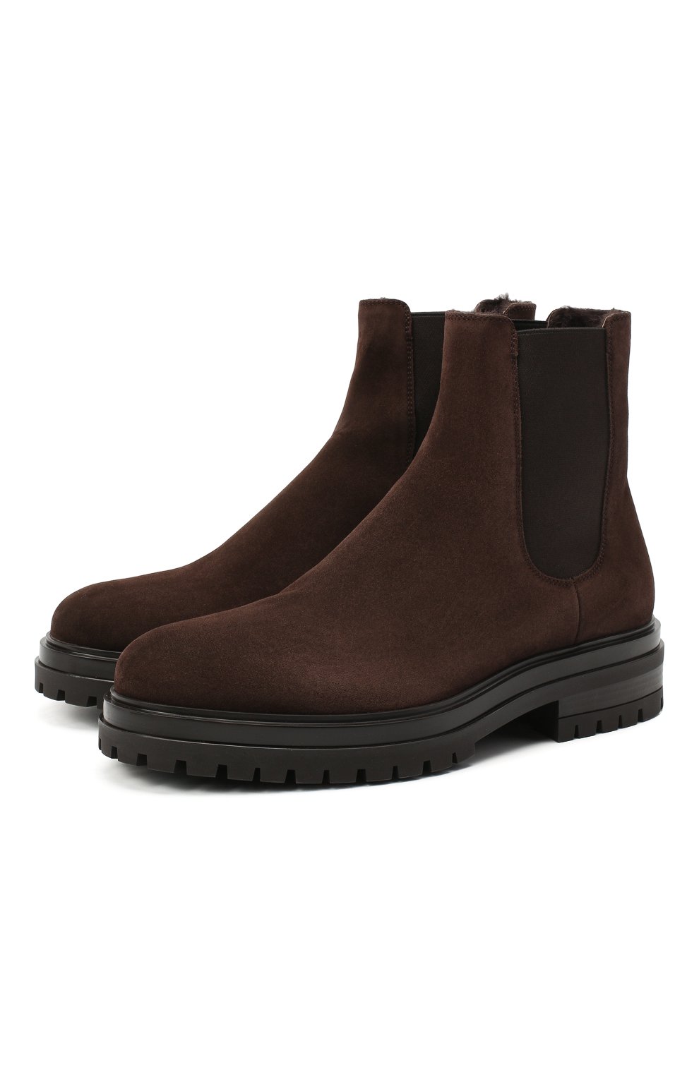 Замшевые челси GIANVITO ROSSI, арт. U73360.20G0M.SFUM0M0, фото 1