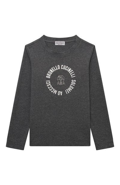 Хлопковый лонгслив BRUNELLO CUCINELLI, арт. B0T81T454A
