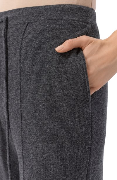 Брюки из шерсти и хлопка ADDICTED темно-серого цвета по цене 32650 руб., арт. AD2539, фото 5 Брюки из шерсти и хлопка ADDICTED, арт. AD2539, фото 5