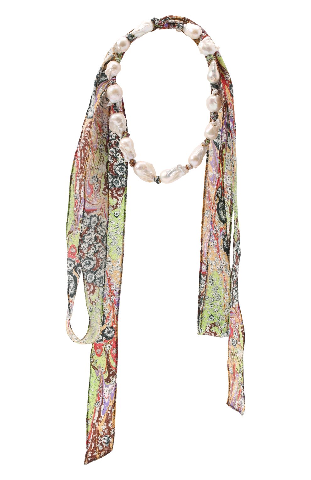 Колье CHLOÉ разноцветного цвета по цене 69850 руб., арт. CHC22SF015SRN, фото 1 Колье CHLOÉ, арт. CHC22SF015SRN, фото 1