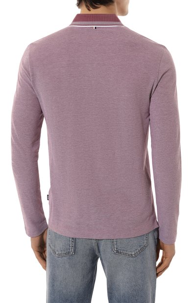 Хлопковое поло BOSS, арт. 50531352, фото 4