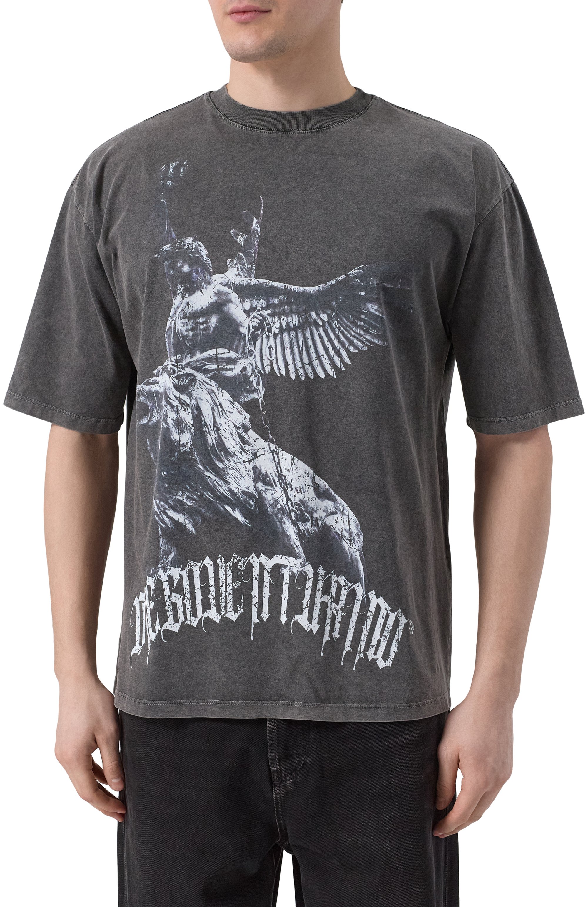 Хлопковая футболка DIEGO VENTURINO, арт. DVTS0D00, фото 3