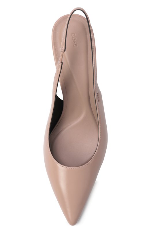 Кожаные туфли Gracey 70 BOSS 50563442 Бежевый  50563442 Фото 6