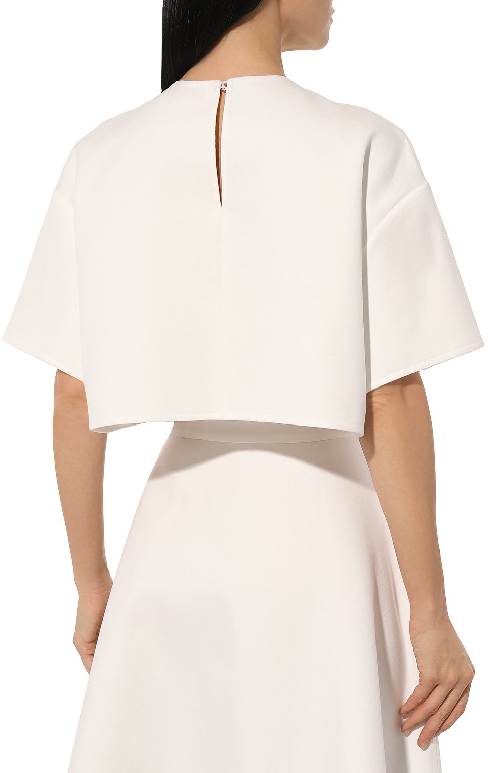 Хлопковый топ VALENTINO, арт. 5B3AE9J075Y, фото 4