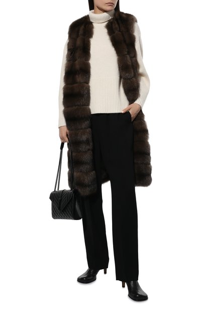 Жилет из меха соболя VALENTINO, арт. QF3FC23518F, фо то 2