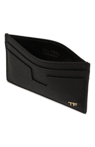 Кожаный футляр для кредитных карт TOM FORD черного цвета по цене 33600 руб., арт. YM232T/LCL081, фото 3 Кожаный футляр для кредитных карт TOM FORD, арт. YM232T/LCL081, фото 3