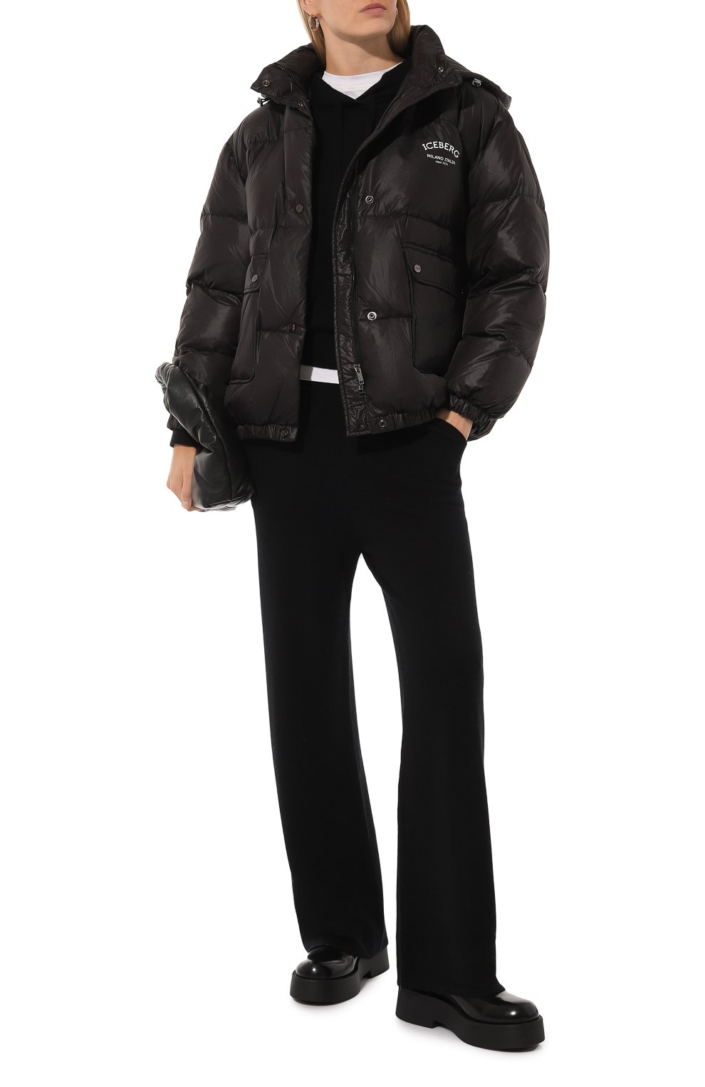 Брюки из шерсти и кашемира ICEBERG, арт. AB02/9003, фото 2