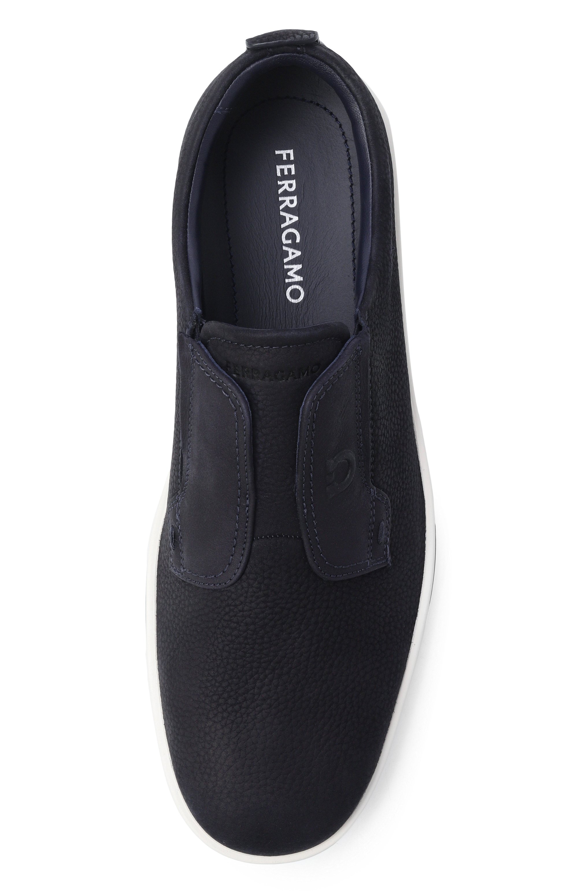 Кеды из нубука FERRAGAMO, арт. 02A000/786, фото 5