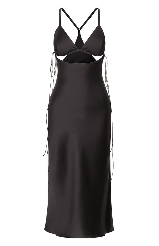 Атласное платье Ruban RFW25/26-12.3.52.2 Чёрный RFW25/26-12.3.52.2