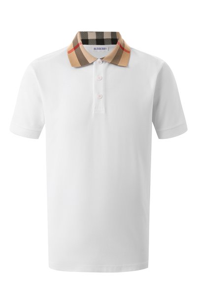 Мужское хлопковое поло BURBERRY, арт. 8071621