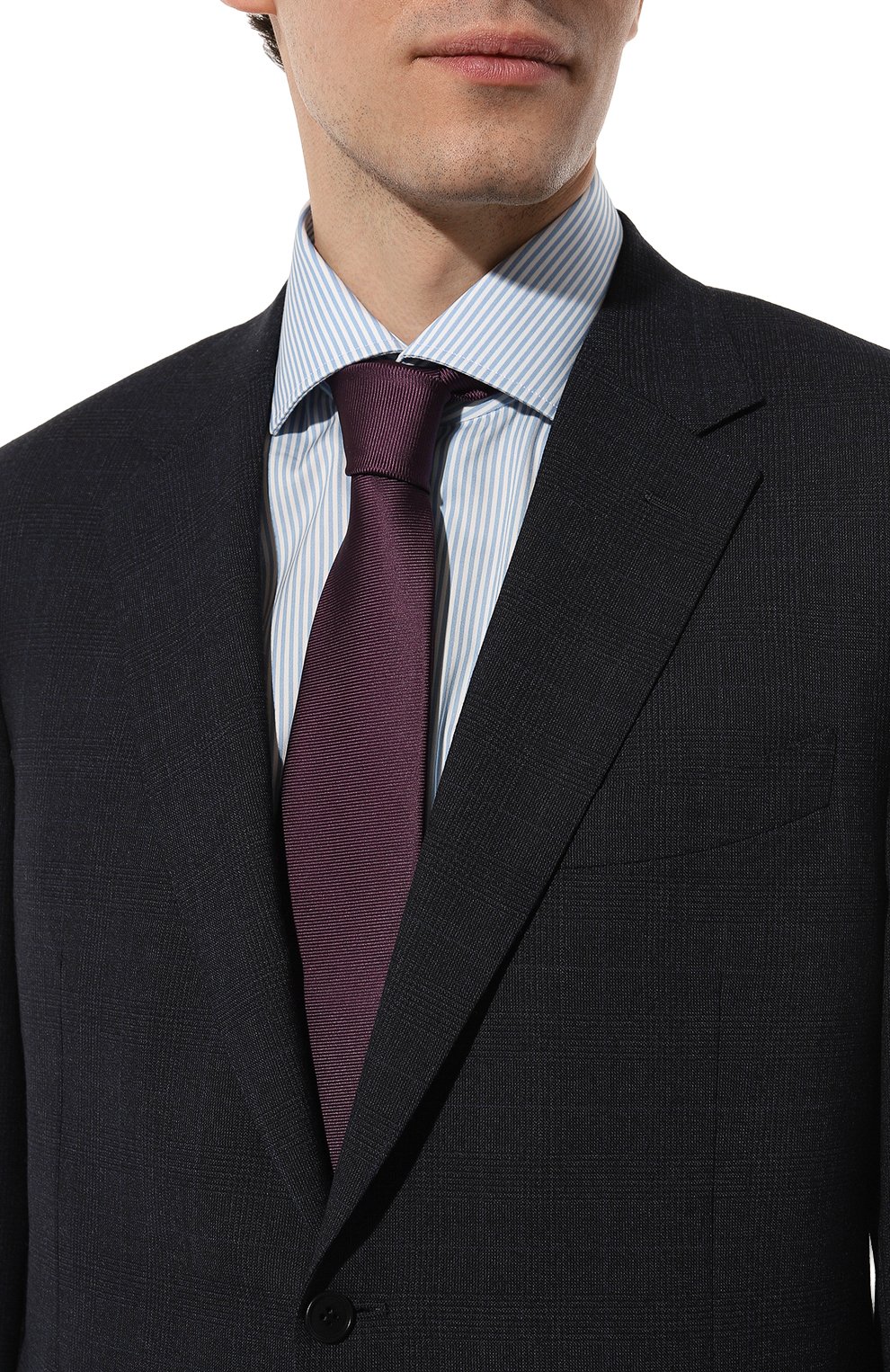 Шелковый галстук KITON, арт. UCRVKLC03A14, фото 2