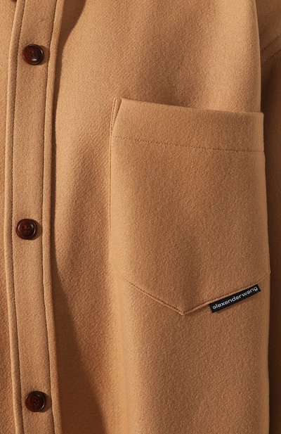 Шерстяное пальто ALEXANDER WANG, арт. UWC1203102, фото 5