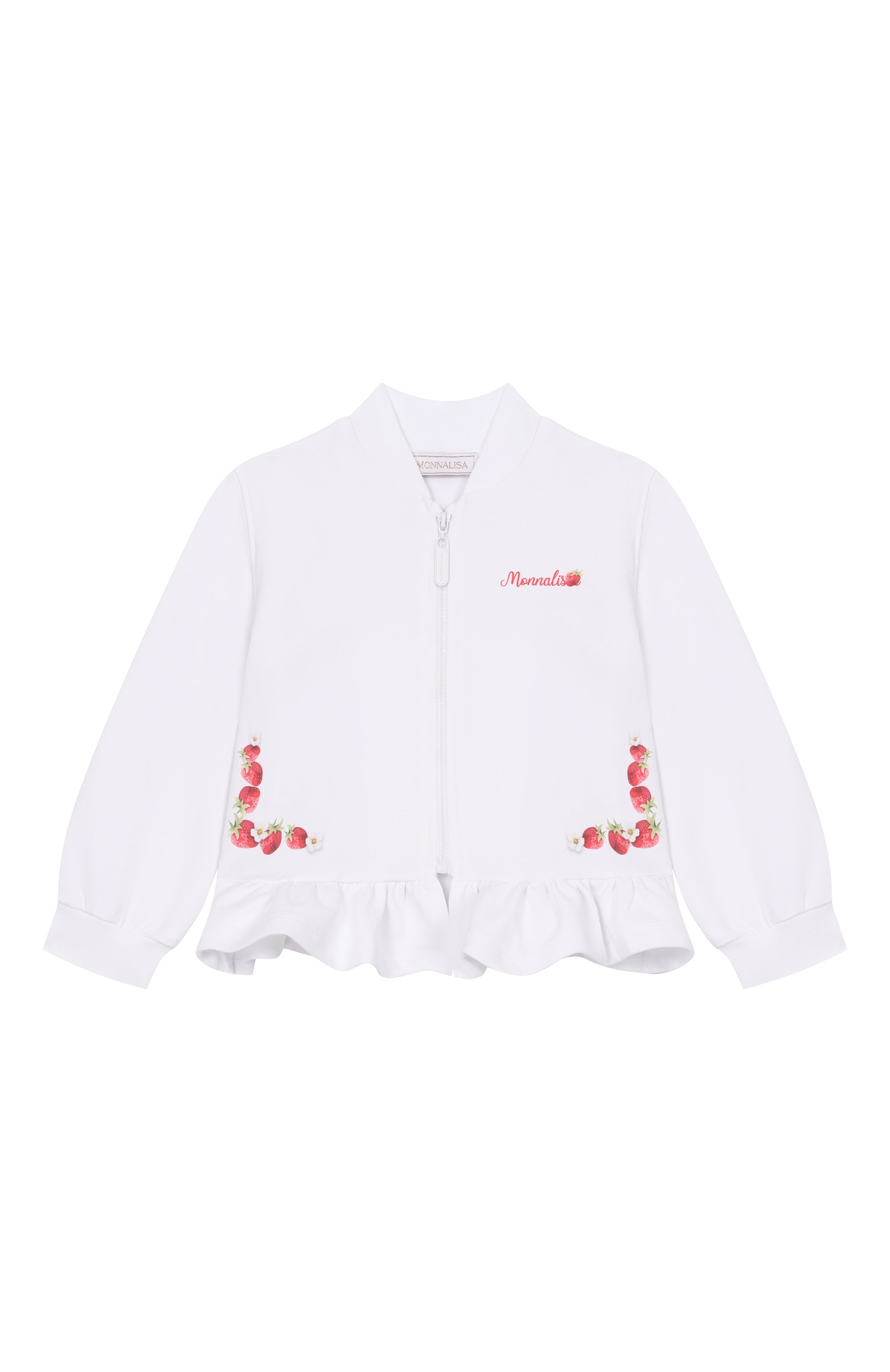 Хлопковая толстовка MONNALISA, арт. 39G803, фото 1