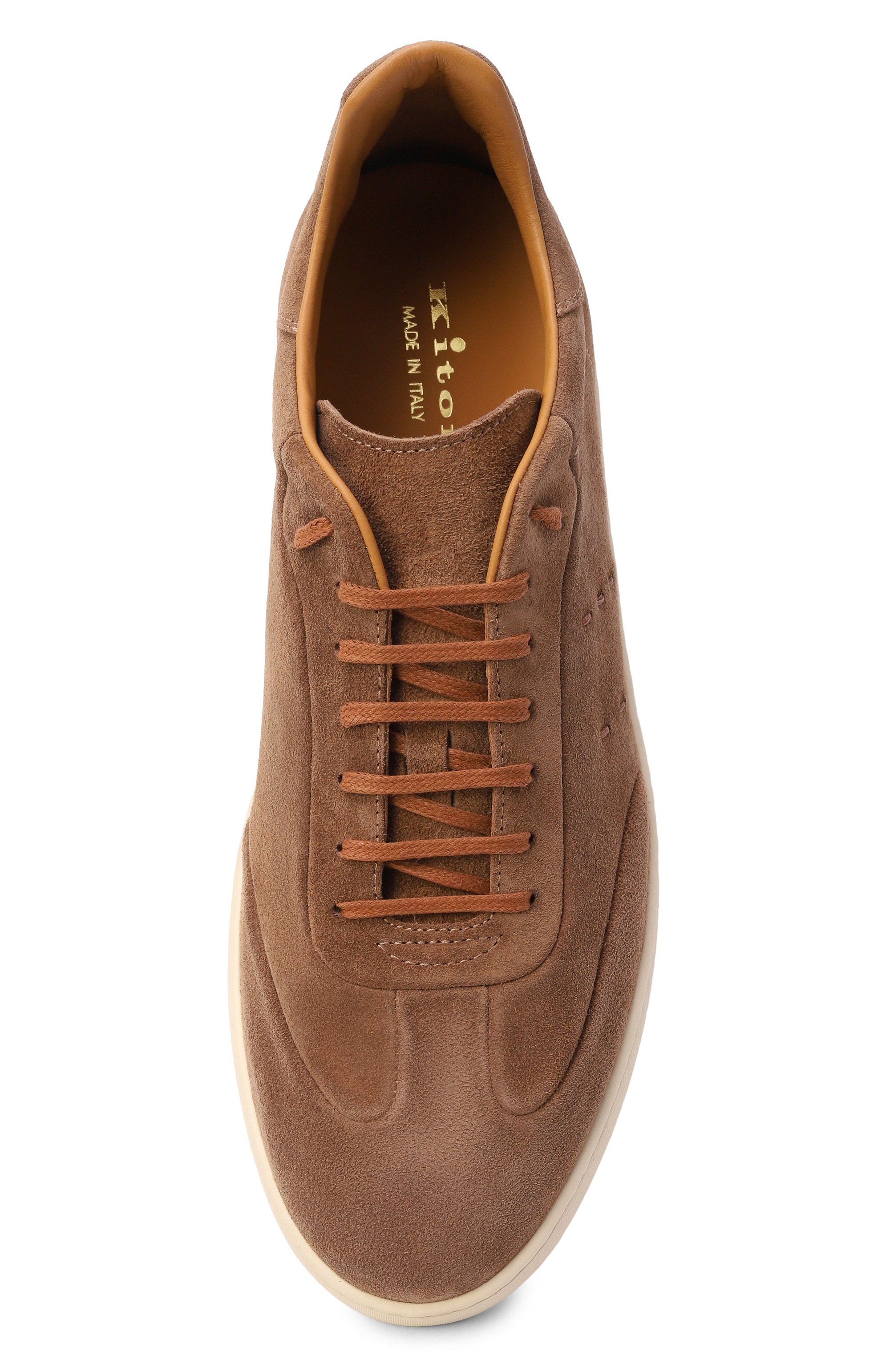 Замшевые кеды KITON, арт. USSA415N0127916, фото 6