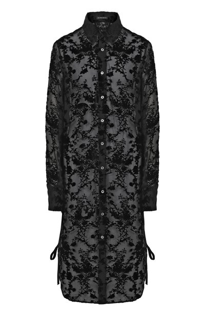 Женская блузка из вискозы и шелка ANN DEMEULEMEESTER, арт. B0013140/FA616