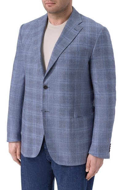 Пиджак из шелка и шерсти CORNELIANI, арт. 27X018/2716921, фото 4