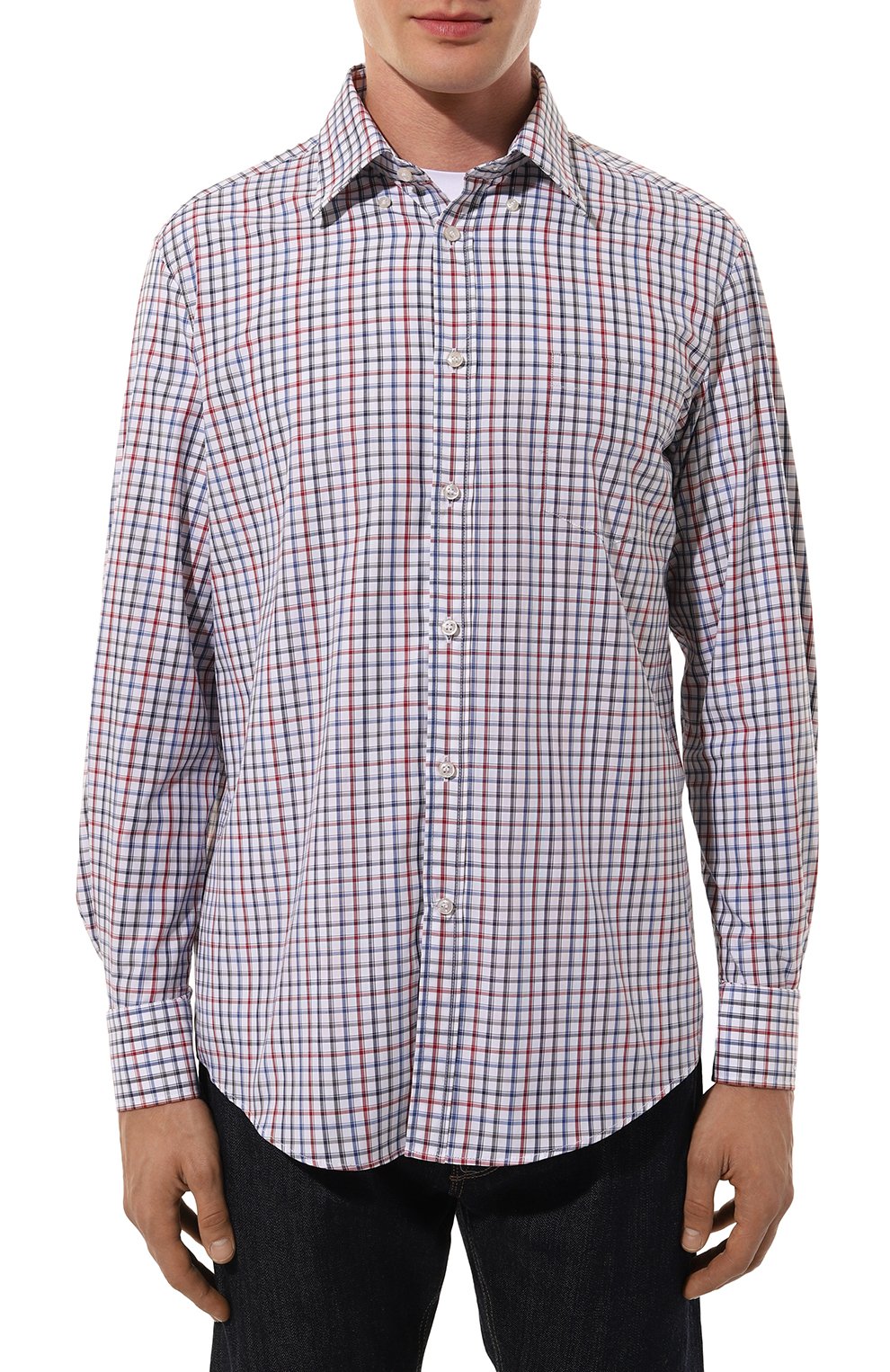 Хлопковая рубашка PAUL&SHARK, арт. 14313018, фото 3