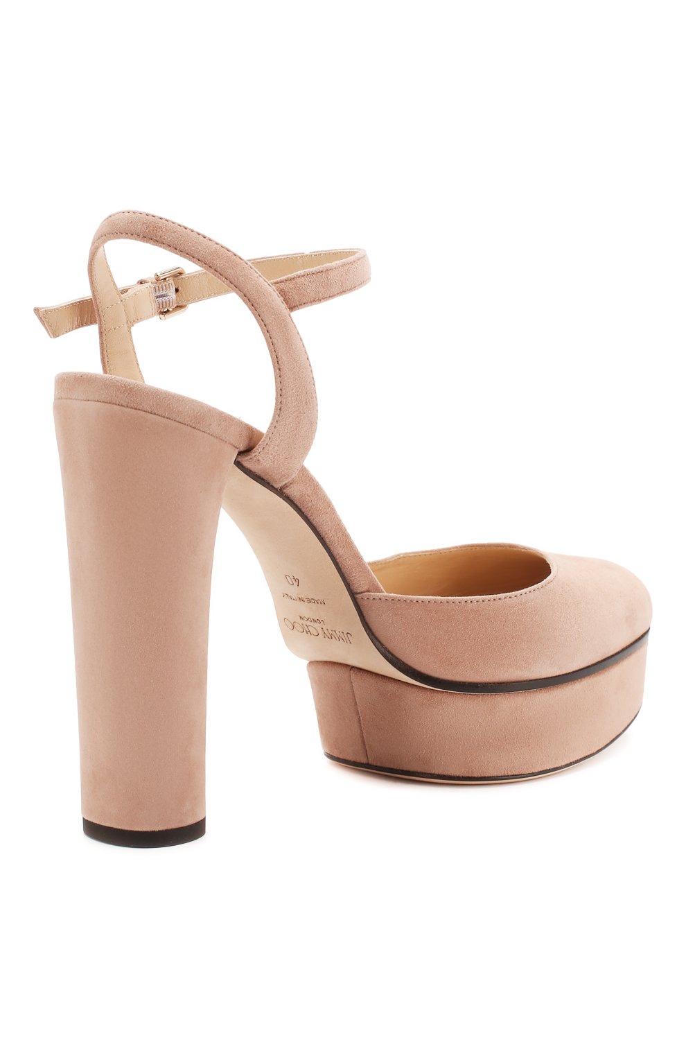 Замшевые босоножки maple 125 JIMMY CHOO, арт. MAPLE125SUE, фото 4