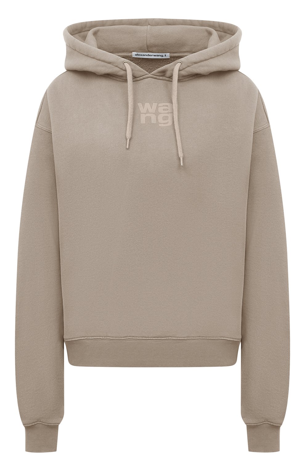 Хлопковое худи ALEXANDERWANG.T, арт. 4CC3212043, фото 1