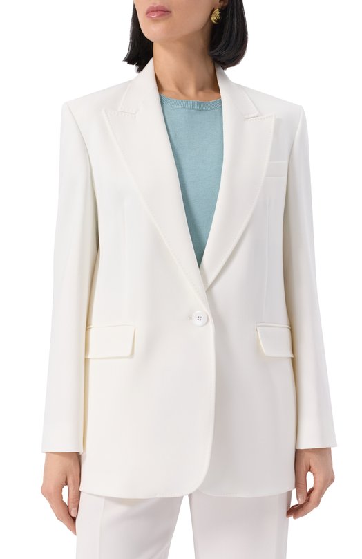 Жакет Max Mara Studio FURETT0 Белый  FURETT0 Фото 3