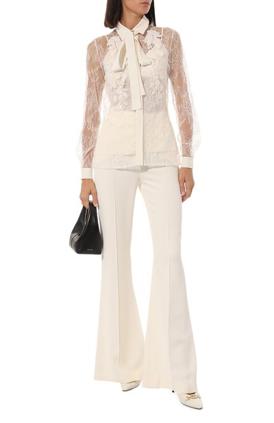 Блузка ELIE SAAB кремового цвета по цене 207000 руб., арт. 15235, фото 2 Блузка ELIE SAAB, арт. 15235, фото 2
