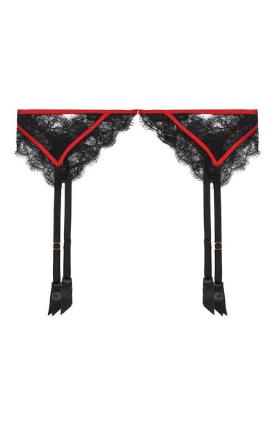 Женский шелковый пояс для чулок KIKI DE MONTPARNASSE, арт. C001GB002/RED 600