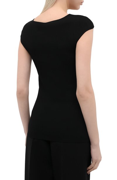 Топ TOTEME черного цвета по цене 25200 руб., арт. 211-550-755, фото 4 Топ TOTEME, арт. 211-550-755, фото 4