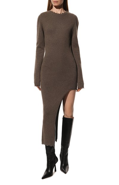 Платье из шерсти и кашемира ADDICTED, арт. MK914, фото 3