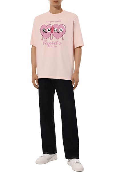 Хлопковая футболка DSQUARED2, арт. S74GD1245, фото 2