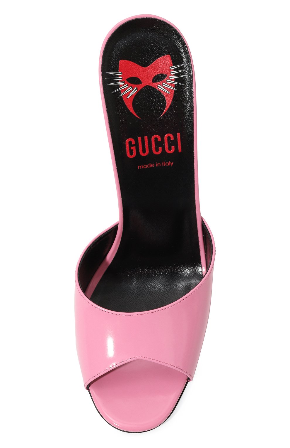 Кожаные мюли GUCCI розового цвета по цене 70560 руб., арт. 591111 CLG00, фото 6 Кожаные мюли GUCCI, арт. 591111 CLG00, фото 6