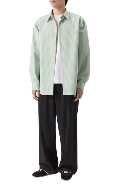 Хлопковая рубашка DRIES VAN NOTEN, арт. 020732/3021, фото 2