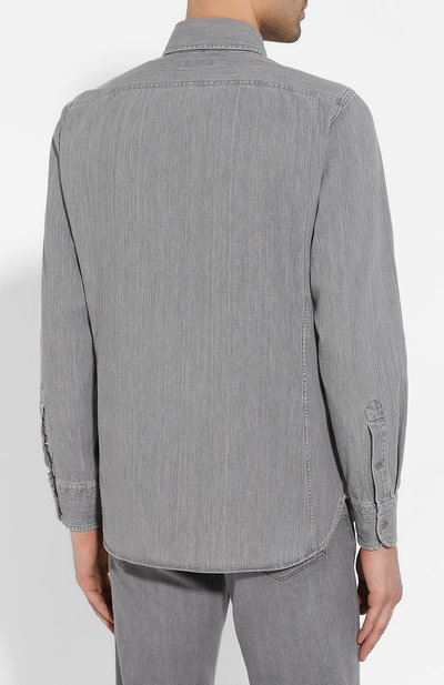 Джинсовая рубашка TOM FORD, арт. 7FT410/94U2HE, фото 4