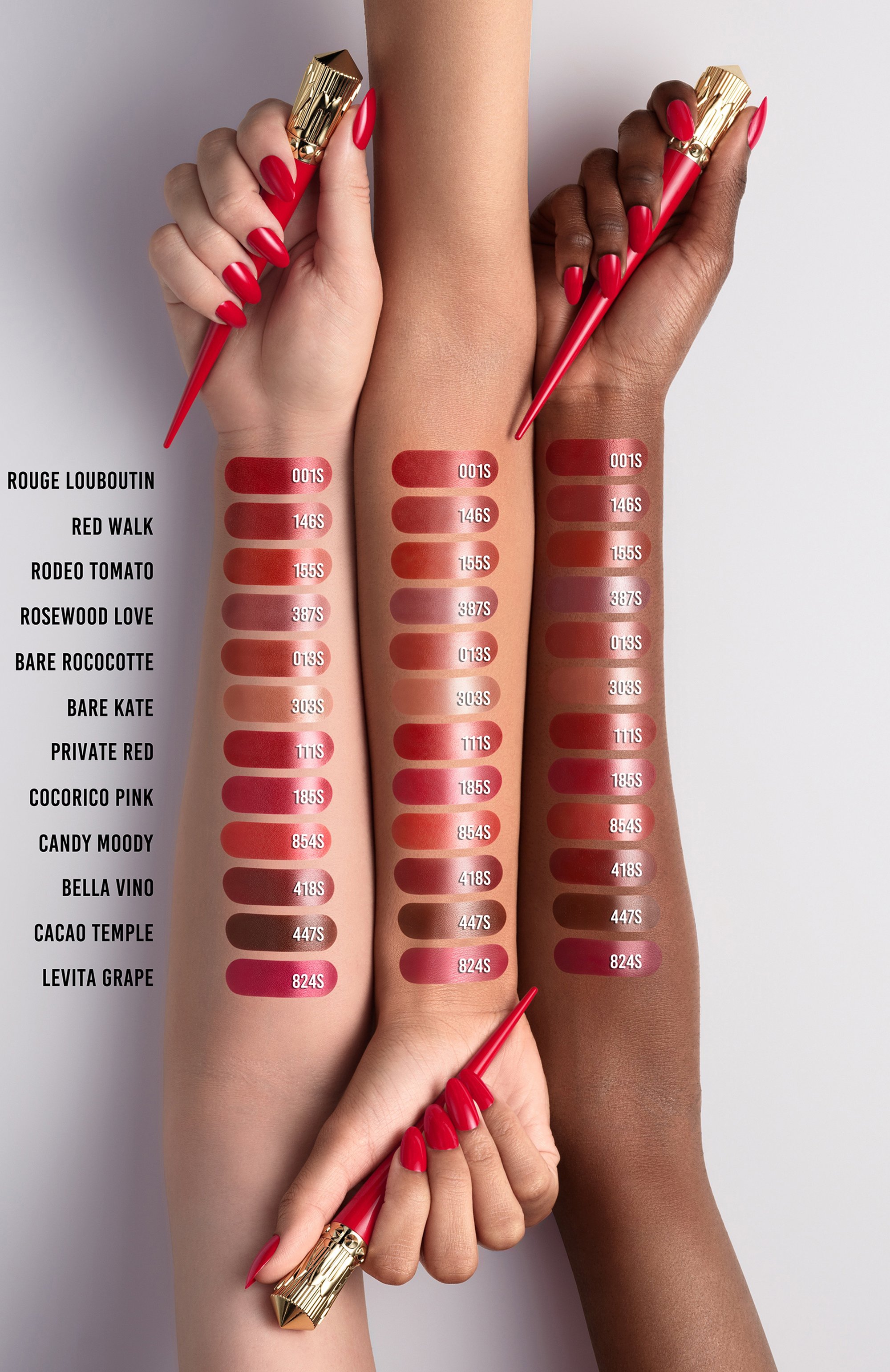 Помада-блеск для губ rouge stiletto glossy shine, оттенок rouge louboutin 001s (2g) CHRISTIAN LOUBOUTIN, арт. 8435415078078, фото 9