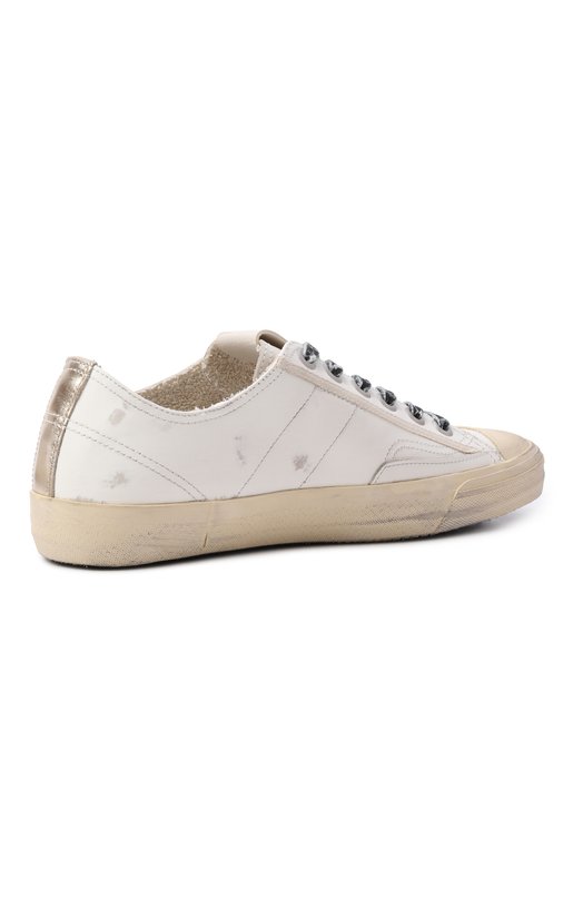 Комбинированные кеды V-Star Golden Goose Deluxe Brand GWF00129.F004576 Кремовый  GWF00129.F004576 Фото 5