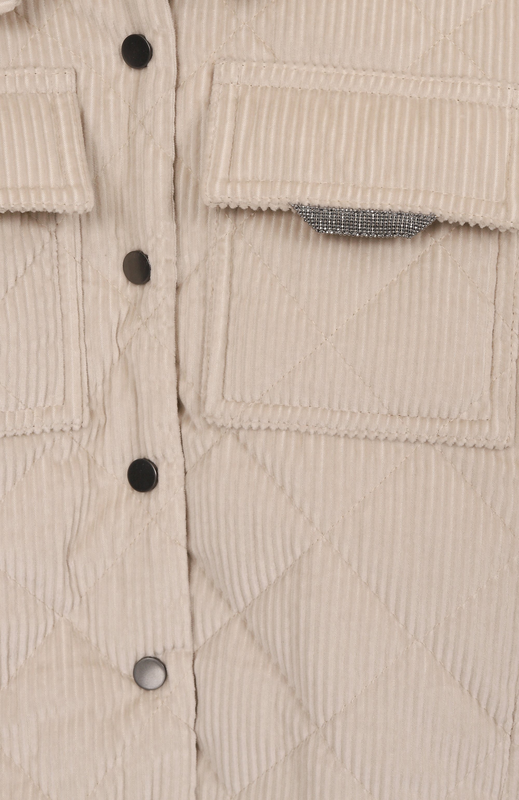 Вельветовая куртка-рубашка BRUNELLO CUCINELLI, арт. BB0230602A, фото 3