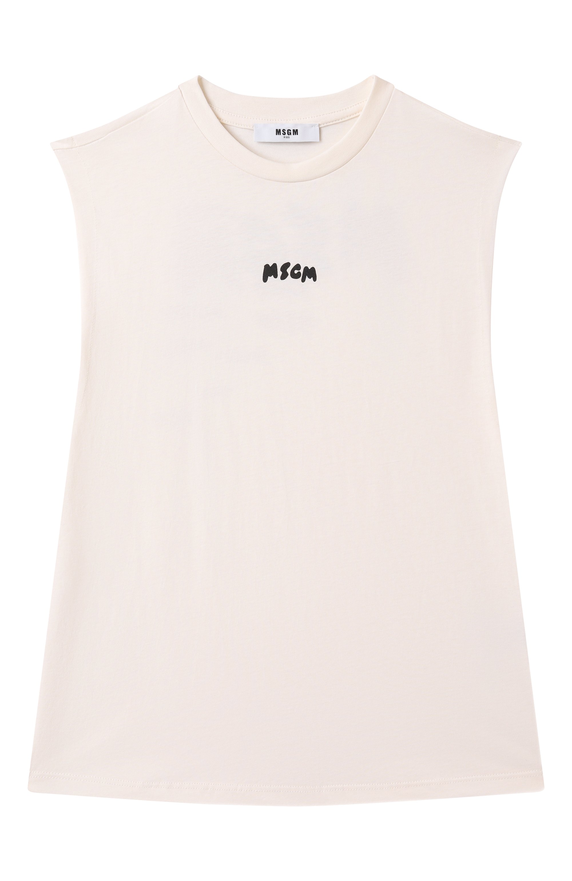 Хлопковая майка MSGM KIDS, арт. S5MSJBTH007, фото 1