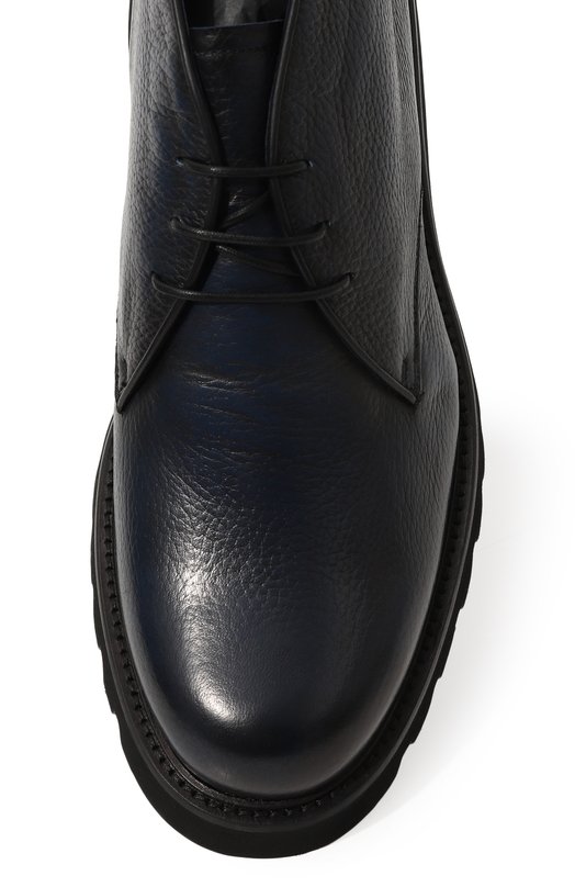 Кожаные ботинки Blu Barrett Синий, фото 6