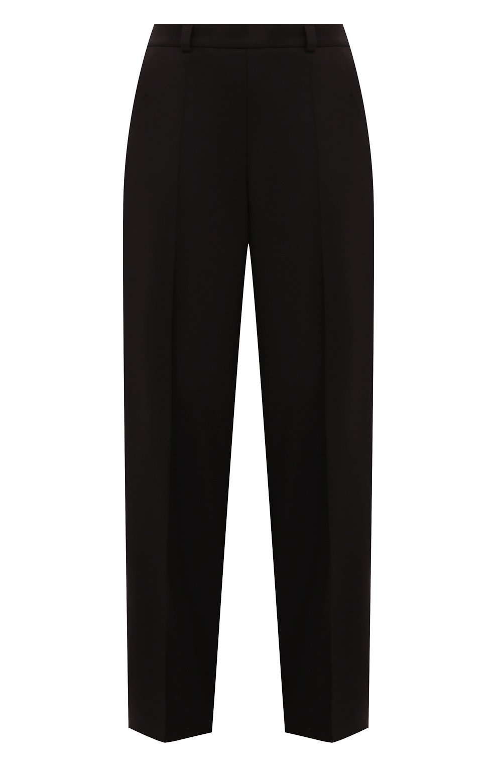 Шерстяные брюки NOBLE&BRULEE черного цвета по цене 72000 руб., арт. NB111/010923/765, фото 1 Шерстяные брюки NOBLE&BRULEE, арт. NB111/010923/765, фото 1