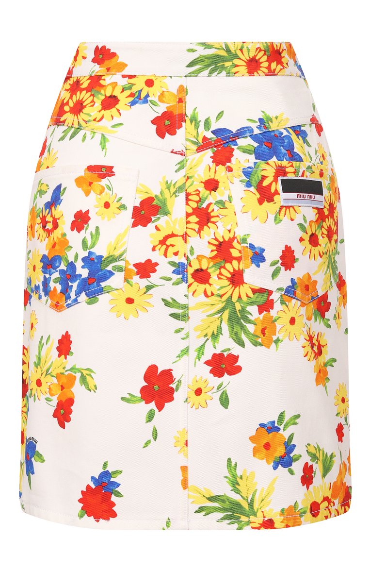 Джинсовая юбка MIU MIU, арт. MG1324-1T14-F0009, фото 2