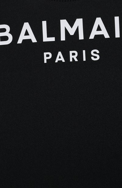 Слитный купальник BALMAIN черного цвета по цене 20750 руб., арт. BUCA9D, фото 3 Слитный купальник BALMAIN, арт. BUCA9D, фото 3