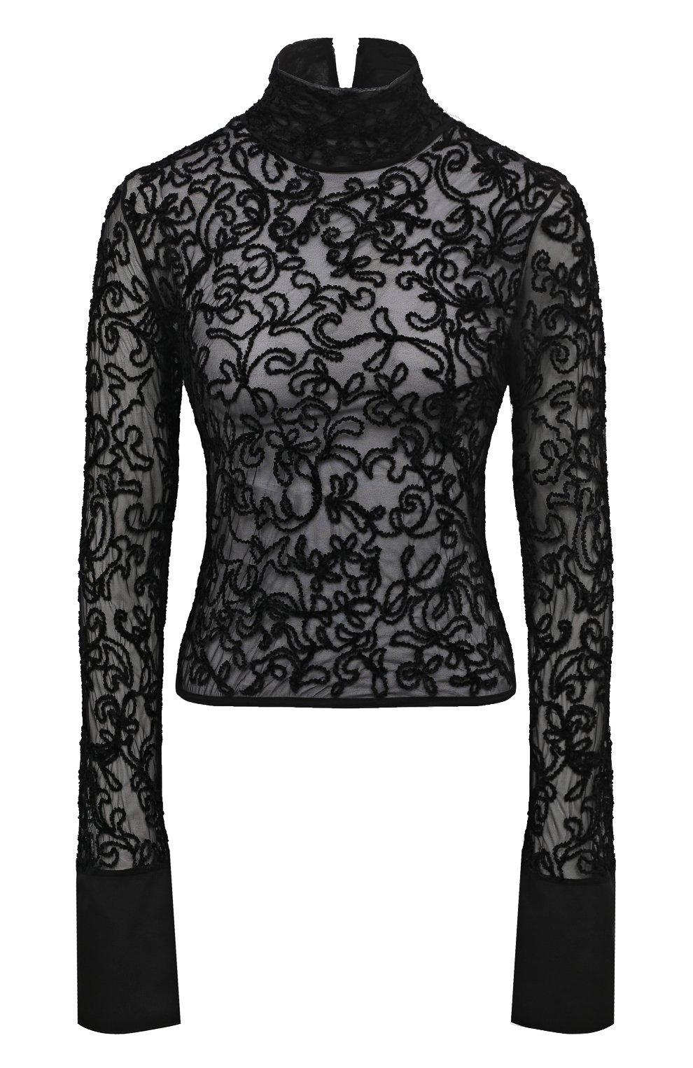 Топ DONDUP черного цвета по цене 114500 руб., арт. S979/JS0286D XXX, фото 1 Топ DONDUP, арт. S979/JS0286D XXX, фото 1