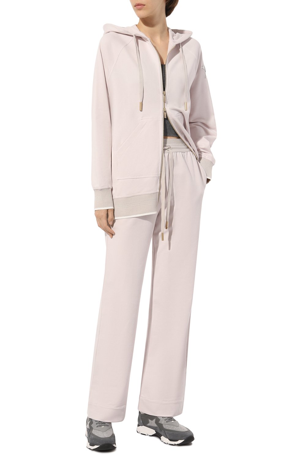 Хлопковая толстовка LORENA ANTONIAZZI, арт. FE06BA/9999, фото 2