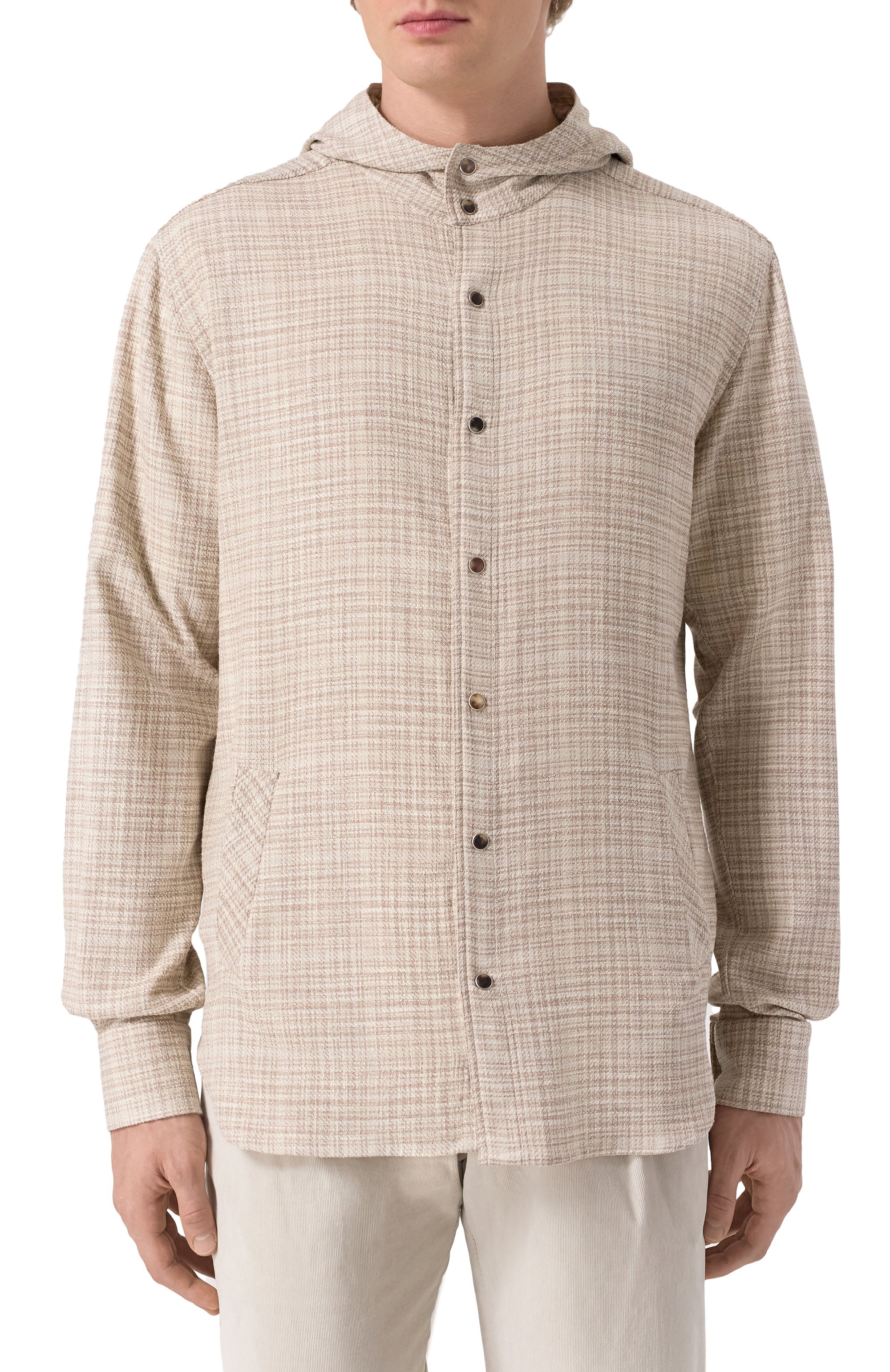 Рубашка из шерсти и шелка KITON, арт. UMCMARK0617E17, фото 3