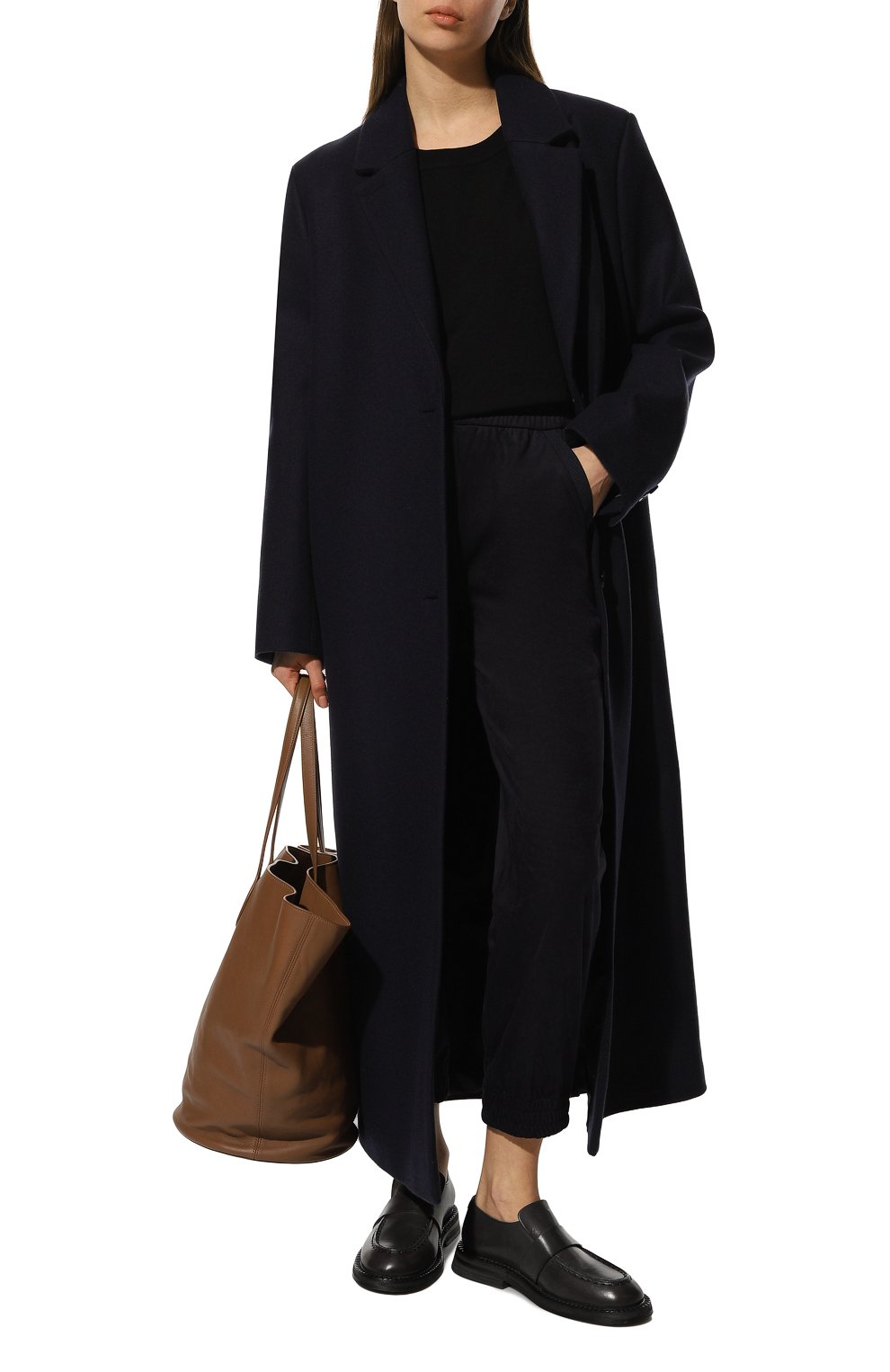 Джоггеры GIORGIO ARMANI темно-синего цвета по цене 79000 руб., арт. 3RAP52/AJQNZ, фото 2 Джоггеры GIORGIO ARMANI, арт. 3RAP52/AJQNZ, фото 2