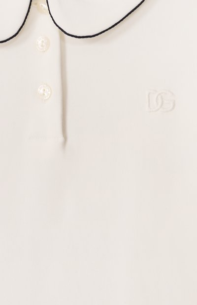 Хлопковое поло DOLCE & GABBANA, арт. L5JTPN/G7PLF/2-6, фото 3